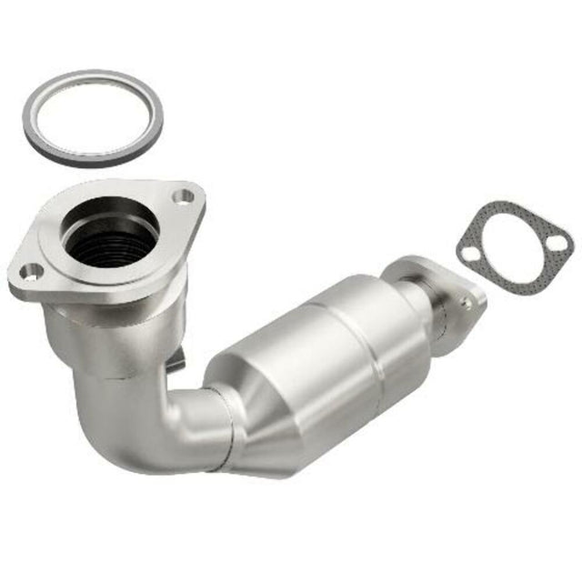 MagnaFlow direct-fit catalytic converter fits 08 G8 GT 6.0L passenger side 6.0L passenger side stainless steel CARB compliant OBDII 49628