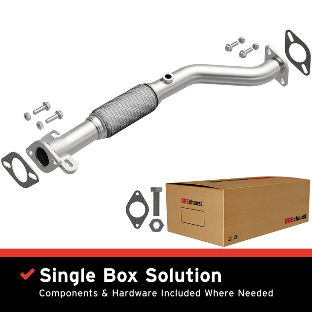 2004-2009 Kia Spectra Direct-Fit Front Pipe Kit 107-0153 stainless steel