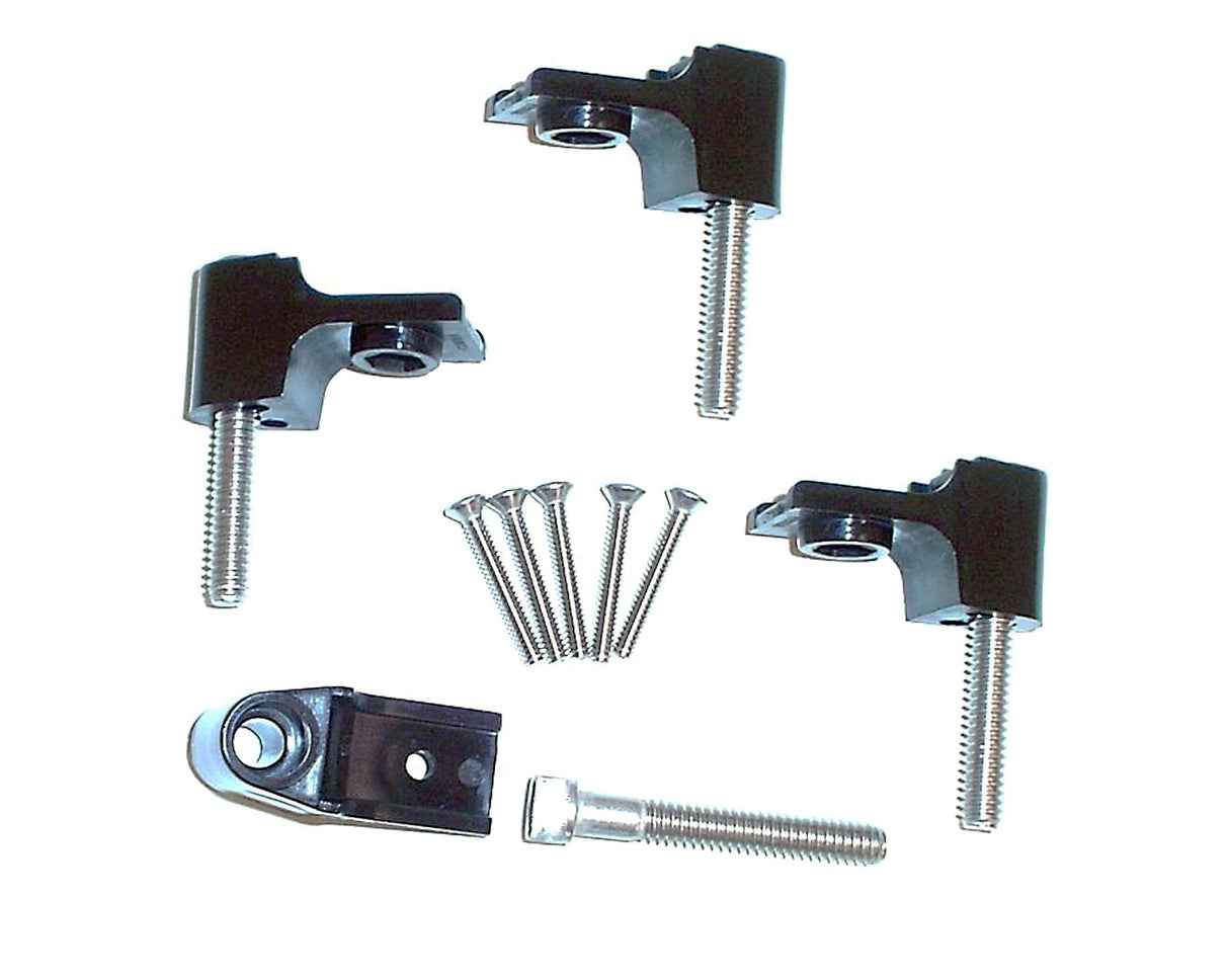 Spark Plug Wire Holder 4 Black 42701