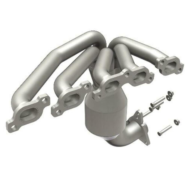 MagnaFlow direct-fit catalytic converter fits 2009-2010 Hummer H3 and Hummer H3T and 2009-2010 Hummer H3/H3T 3.7L stainless steel CARB compliant OBDII 51085