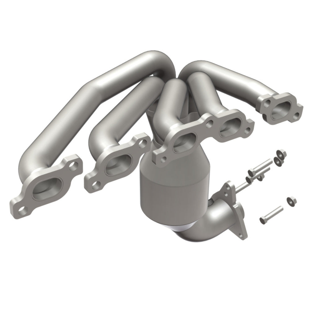 MagnaFlow direct-fit catalytic converter fits 2009-2010 Hummer H3 and Hummer H3T and 2009-2010 Hummer H3/H3T 3.7L stainless steel CARB compliant OBDII 51085