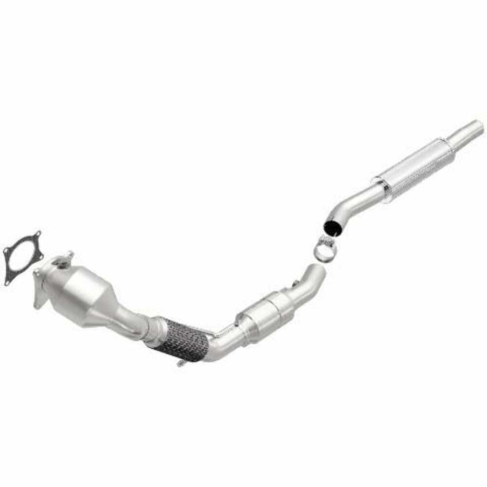 MagnaFlow direct-fit catalytic converter for 2009-2012 Audi 2.0L stainless steel CARB compliant 51522