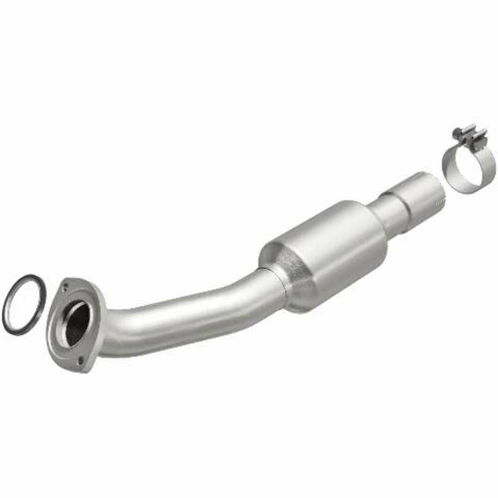 MagnaFlow direct-fit catalytic converter fits 2009-2012 RAV4 2.5 3.5 2.5 inch inlet 3.5 inch outlet stainless steel CARB compliant 52544