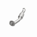 MagnaFlow direct-fit catalytic converter fits 2009-2012 RAV4 2.5 3.5 2.5 inch inlet 3.5 inch outlet stainless steel CARB compliant 52544