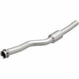 MagnaFlow direct-fit catalytic converter fits 09 CTS-V 6.2L S/C passenger side 6.2L passenger side stainless steel CARB compliant OBDII 49173