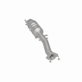 MagnaFlow direct-fit catalytic converter fits 09- Mitsu Lancer Ralli 2.0T stainless steel CARB compliant OBDII 49987