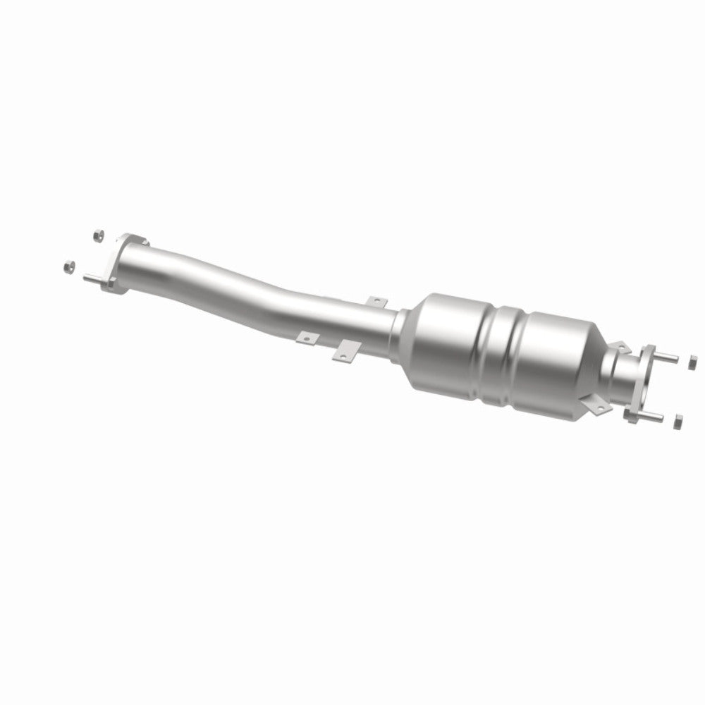 MagnaFlow direct-fit catalytic converter fits 09- Mitsu Lancer Ralli 2.0T stainless steel CARB compliant OBDII 49987