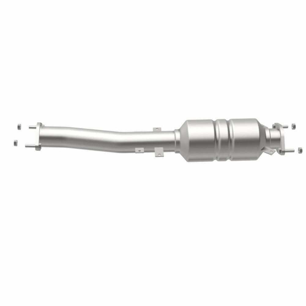 MagnaFlow direct-fit catalytic converter fits 09- Mitsu Lancer Ralli 2.0T stainless steel CARB compliant OBDII 49987