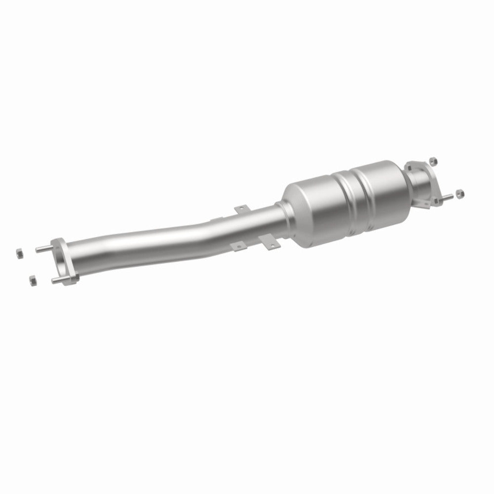 MagnaFlow direct-fit catalytic converter fits 09- Mitsu Lancer Ralli 2.0T stainless steel CARB compliant OBDII 49987