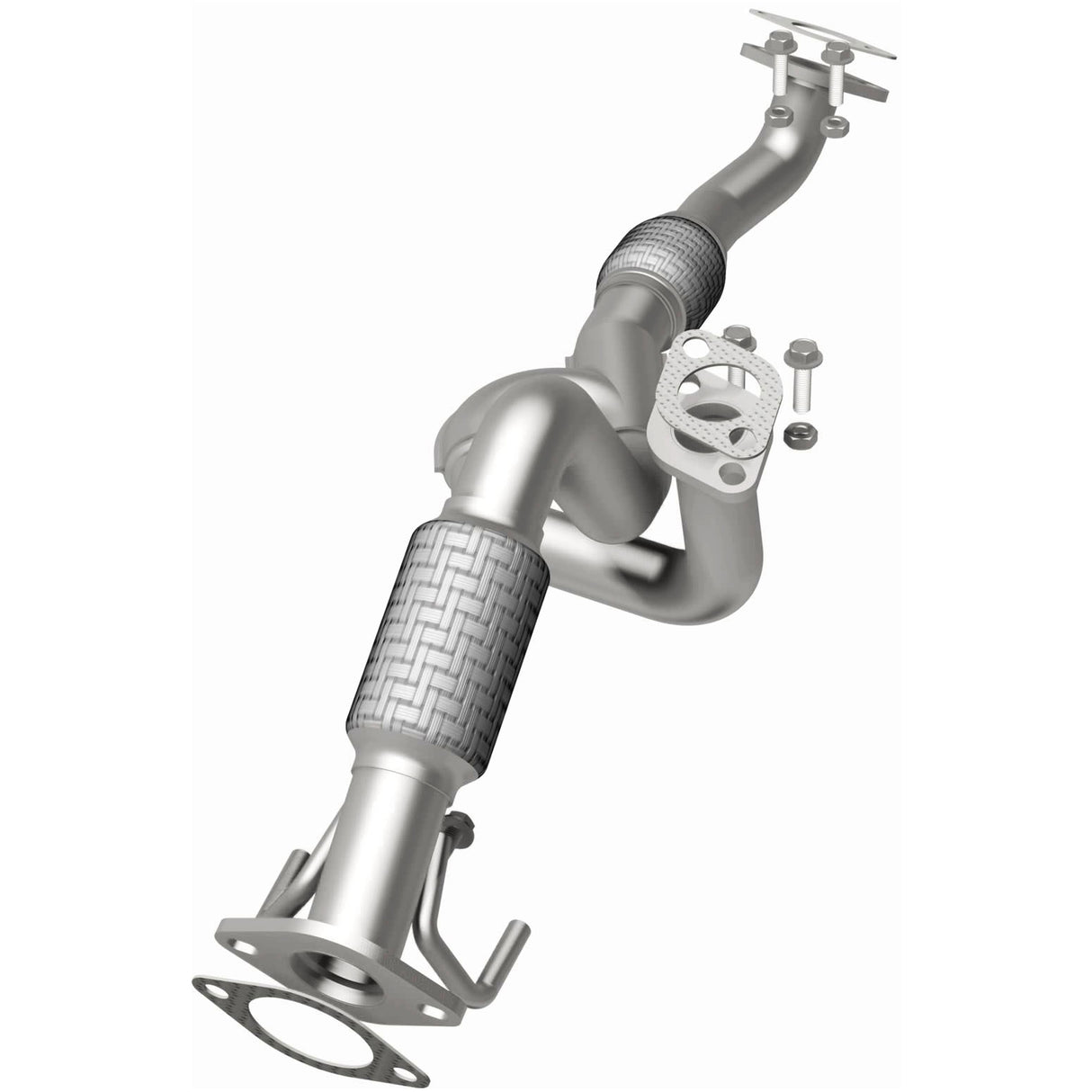2007-2009 Hyundai Santa Fe Direct-Fit Front Pipe Kit 107-0244 stainless steel