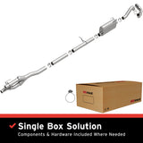 Fits 2017-2022 Ford Direct-Fit Replacement Exhaust System stainless steel