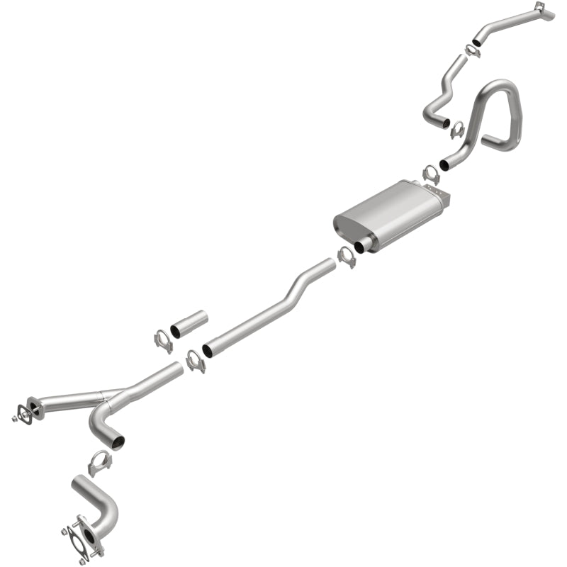 Fits 1980 Lincoln Continental Direct-Fit Replacement Exhaust System 106-0731 aluminized steel