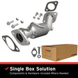 2011-2014 Hyundai Sonata Direct-Fit Front Pipe Kit 107-0172 stainless steel