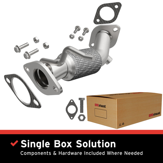 2011-2014 Hyundai Sonata Direct-Fit Front Pipe Kit 107-0172 stainless steel