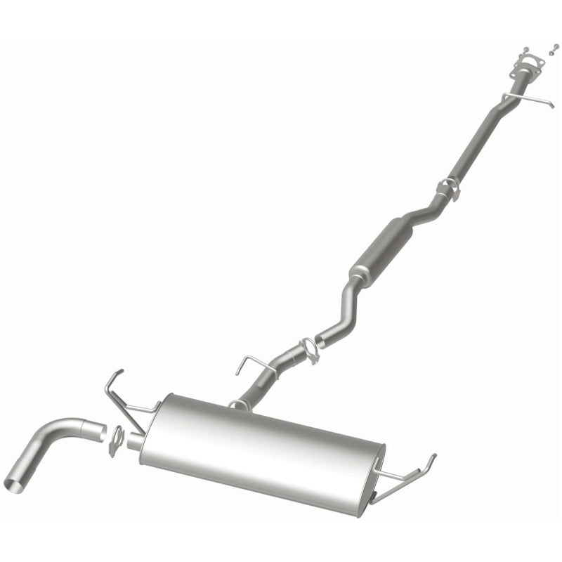Fits 2008-2015 Nissan Direct-Fit Replacement Exhaust System 106-0243 aluminized steel