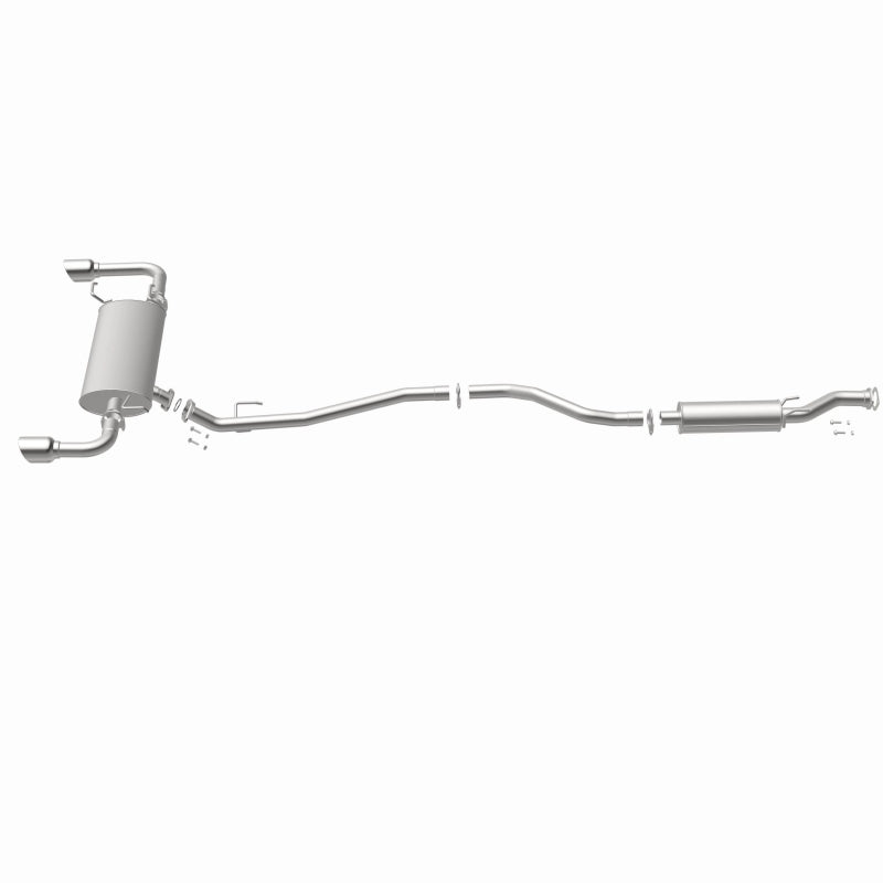 Fits 2009-2014 Nissan Murano 3.5L Direct-Fit Replacement Exhaust System 106-0137 aluminized steel