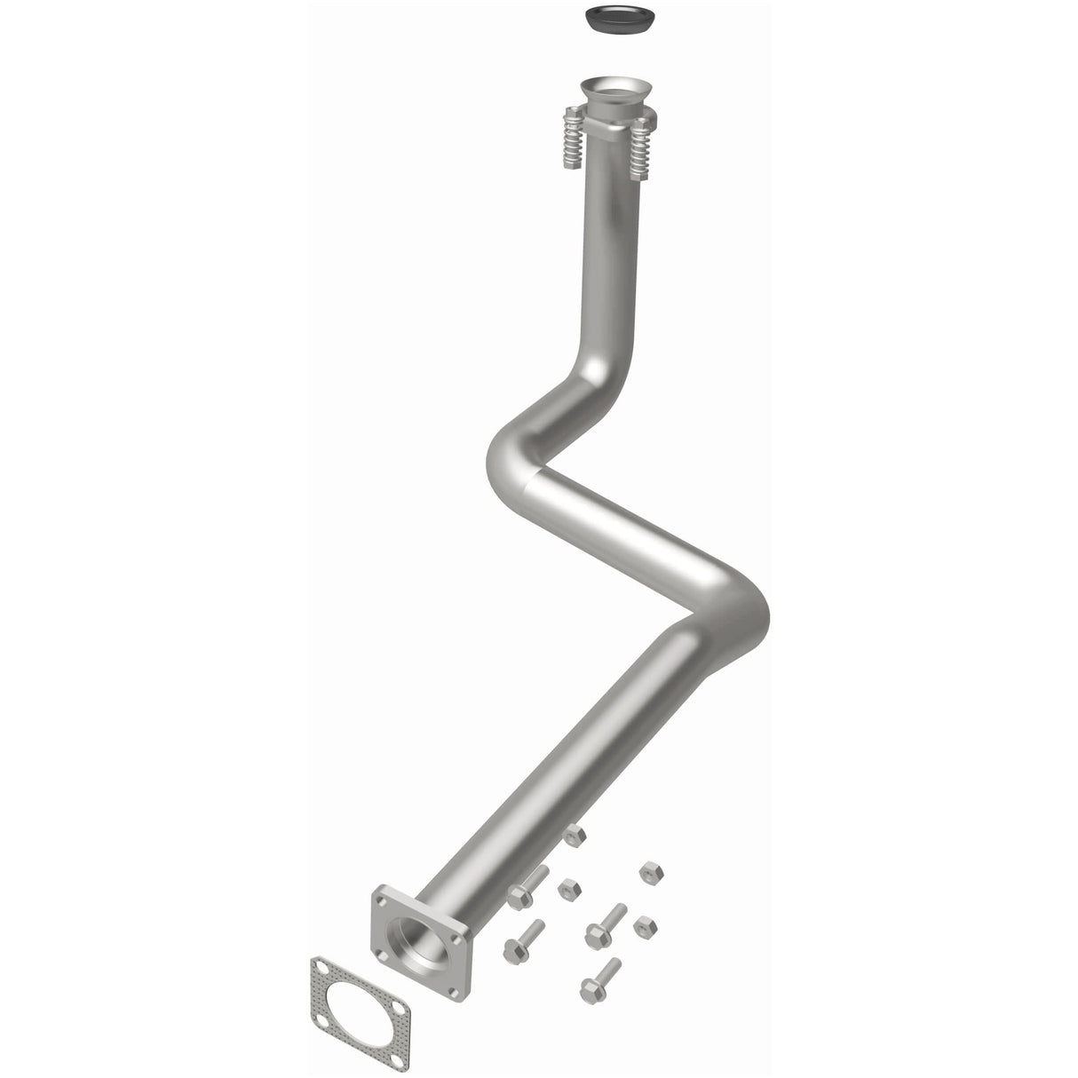 1987-1990 Jeep Comanche Direct-Fit Front Pipe Kit 107-0232 stainless steel