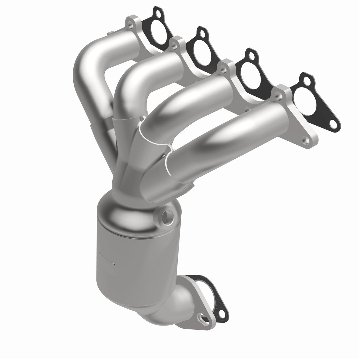 Catalytic Converter with Integrated Exhaust Manifold for HM Grade Federal / EPA Compliant Direct-Fit Manifold Catalytic