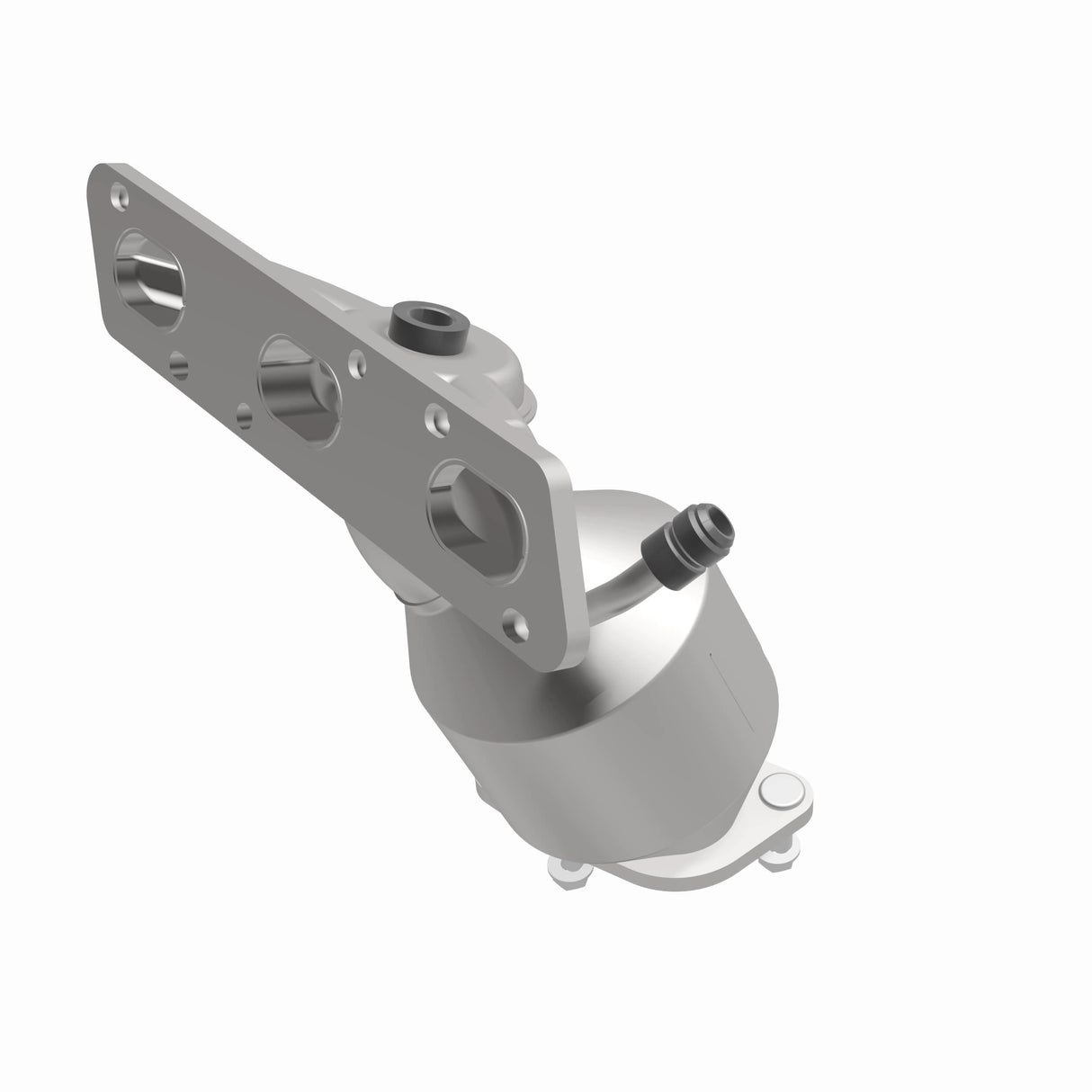 Catalytic Converter with Integrated Exhaust Manifold for HM Grade Federal / EPA Compliant Direct-Fit Manifold Catalytic