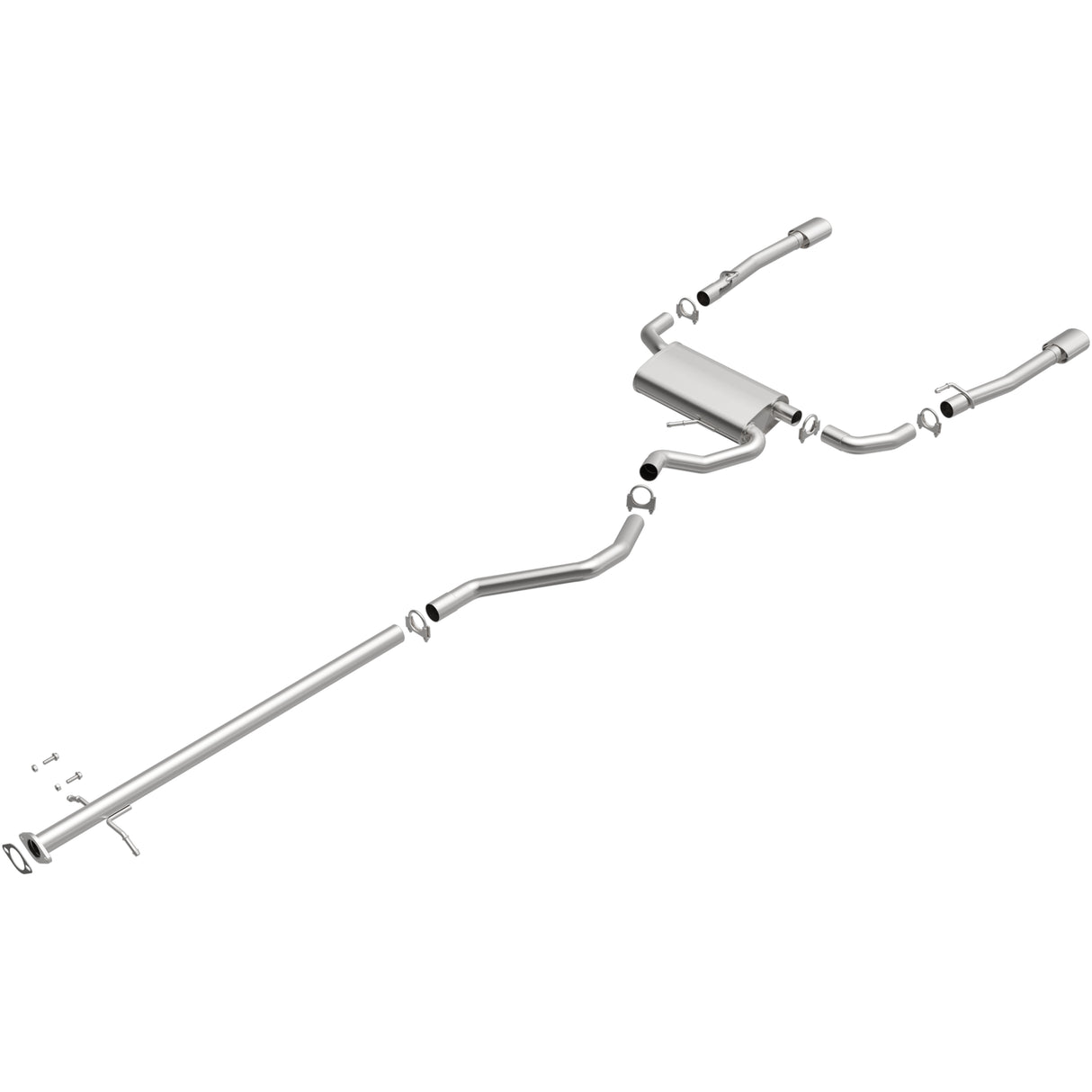 2013-2016 Dodge Dart Direct-Fit Replacement Exhaust System 106-0850 aluminized steel