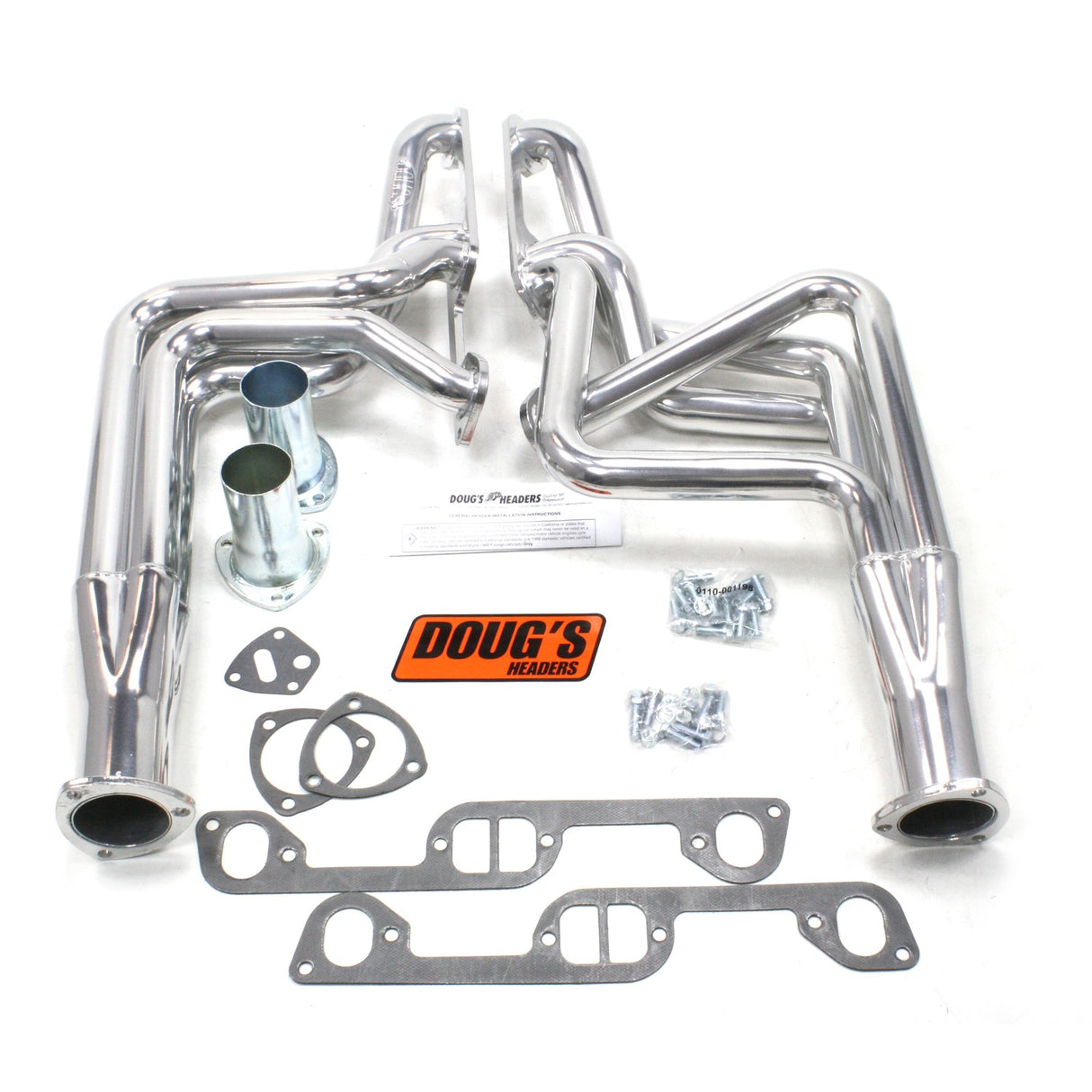 Long Tube Headers for 70-81 Firebird 326-455 1-3/4in Primary Ceramic Coated D570