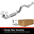 2015-2020 Jeep Renegade Direct-Fit Front Pipe Kit 107-0280 stainless steel