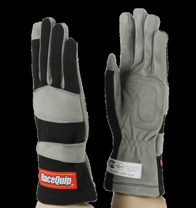 t 1-Lyr Sfi-1 Glove Xlg Black - 351006RQP RaceQuip