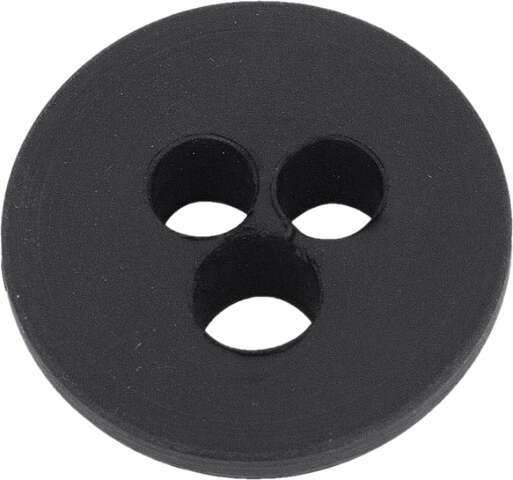 67-72 C/K Series Truck Grommet-Windshield Washer-3-Holes-Round-Black 10-003