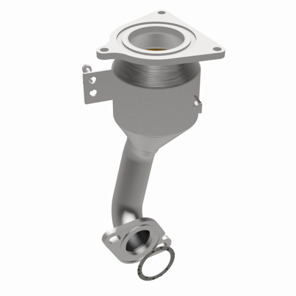 MagnaFlow direct-fit catalytic converter fits 2010-2012 Ford Fusion and 2010-2011 Mercury Milan, this and 2010-2012 Ford Fusion 3.0L stainless steel CARB compliant OBDII 51889
