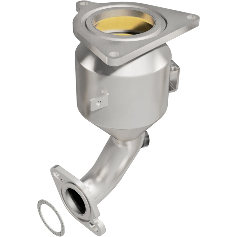 MagnaFlow direct-fit catalytic converter fits 2010-2012 Ford Fusion and 2010-2011 Mercury Milan, this and 2010-2012 Ford Fusion 3.0L stainless steel CARB compliant OBDII 51889