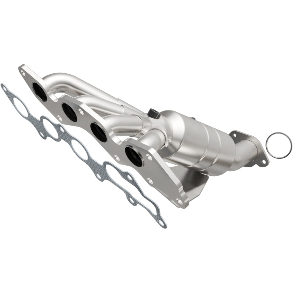 MagnaFlow direct-fit catalytic converter fits 2010-2012 Ford Fusion, 2010-2011 Mercury Milan, and more, this and 2010-2012 Ford Fusion Hybrid 2.5L stainless steel CARB compliant OB