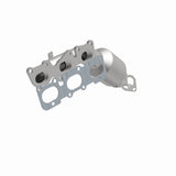 MagnaFlow direct-fit catalytic converter for 2010-2012 Hyundai 3.8L stainless steel CARB compliant OBDII 51713