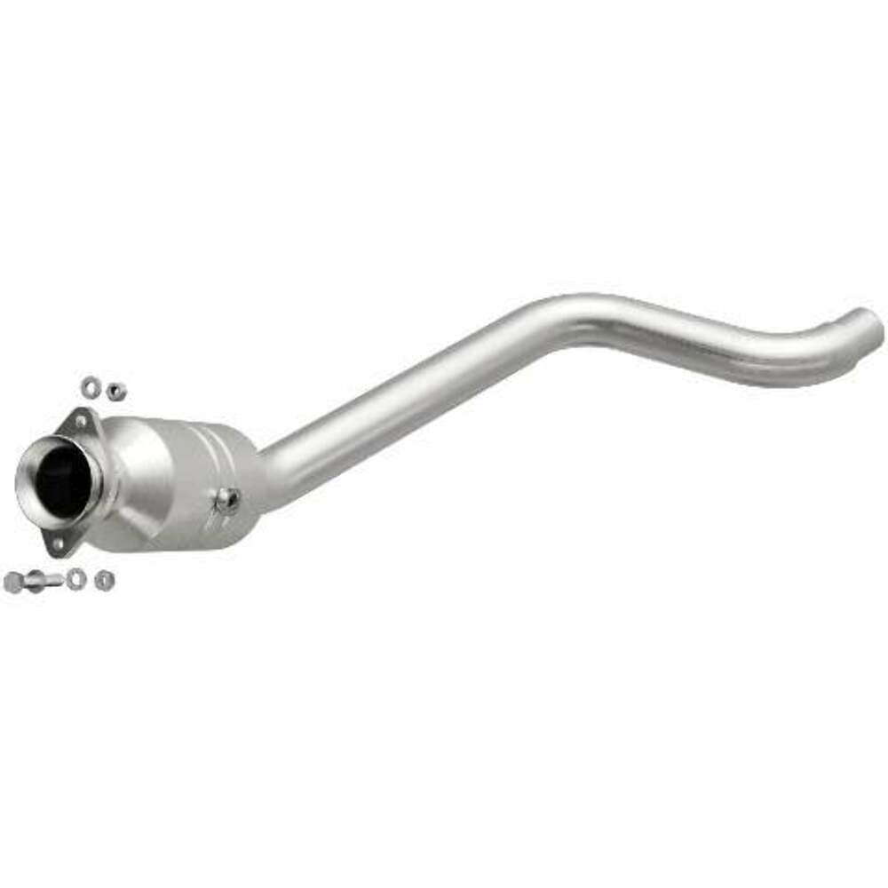 MagnaFlow direct-fit catalytic converter fits 2010-2012 Jaguar XF and Jaguar XFR, this and 2010-2012 Jaguar XF 5.0L stainless steel CARB compliant OBDII 52004