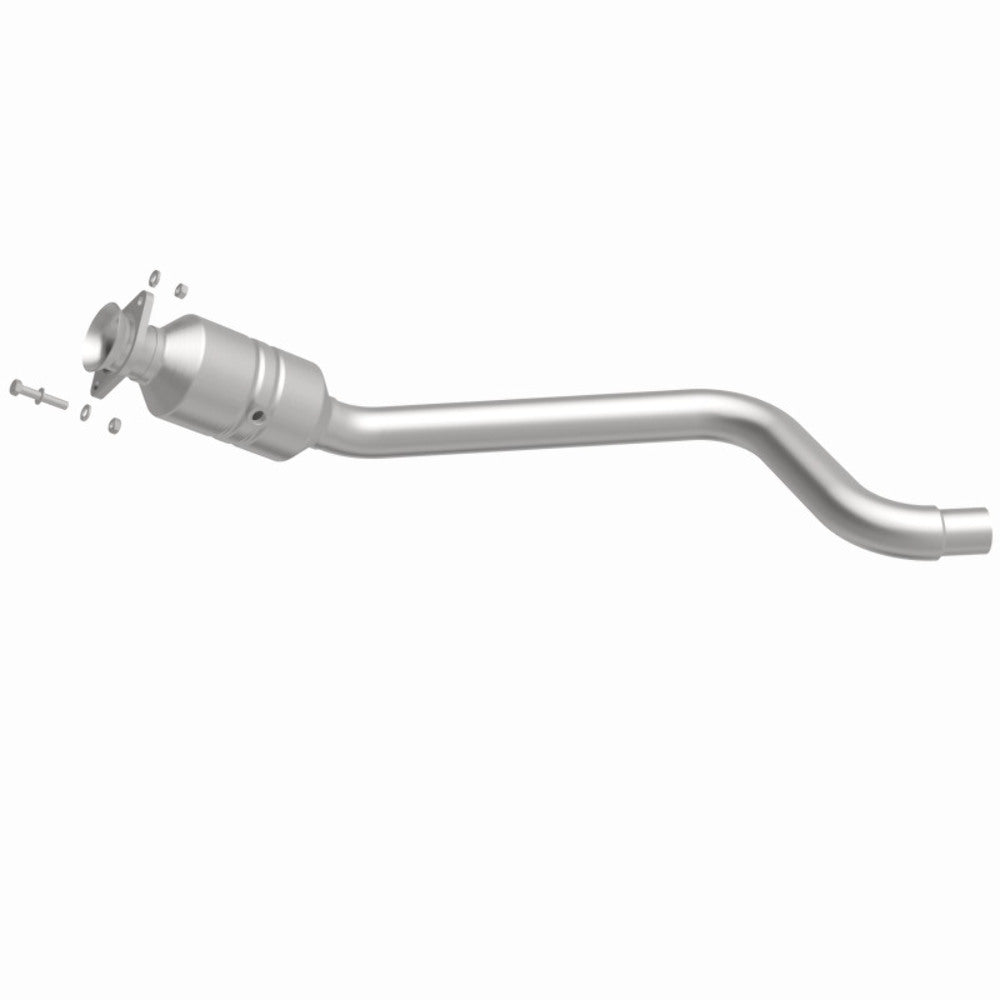 MagnaFlow direct-fit catalytic converter fits 2010-2012 Jaguar XF and Jaguar XFR, this and 2010-2012 Jaguar XF 5.0L stainless steel CARB compliant OBDII 52004