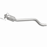 MagnaFlow direct-fit catalytic converter fits 2010-2012 Jaguar XF and Jaguar XFR, this and 2010-2012 Jaguar XF 5.0L stainless steel CARB compliant OBDII 52004