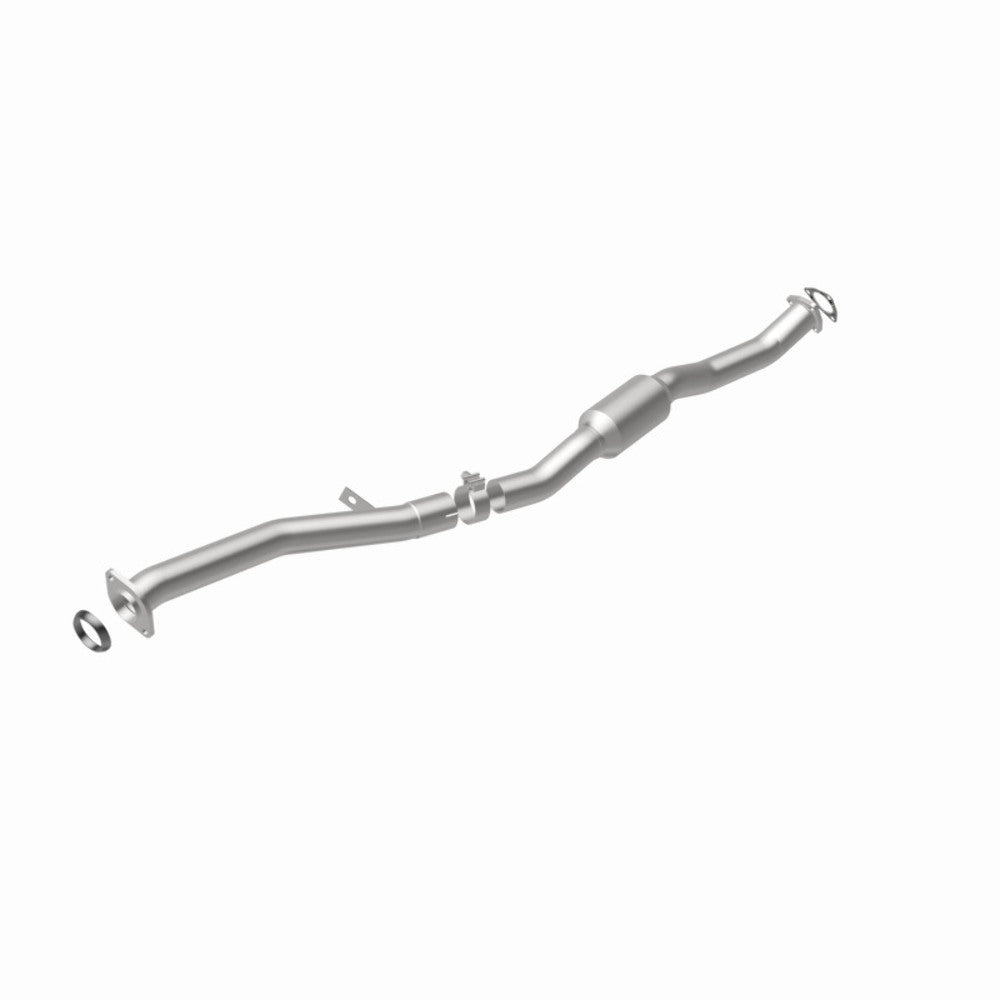 MagnaFlow direct-fit catalytic converter fits 2010-2012 Subaru Outback and Subaru Legacy, this and 2010-2012 Outback 2.5L stainless steel CARB compliant 52726
