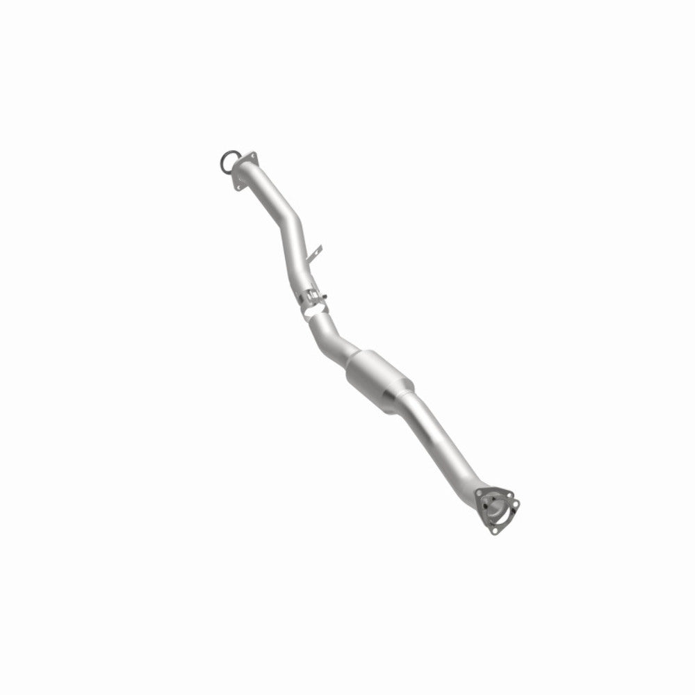 MagnaFlow direct-fit catalytic converter fits 2010-2012 Subaru Outback and Subaru Legacy, this and 2010-2012 Outback 2.5L stainless steel CARB compliant 52726