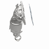 MagnaFlow direct-fit catalytic converter for 2011-2013 Hyundai Santa Fe 3.5 inch inlet/outlet stainless steel CARB compliant 52737