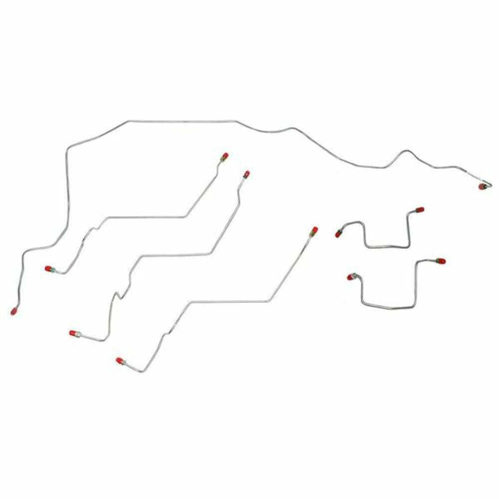 t 10-14 Dodge Ram 2500 Front Brake Line Kit 4WD No Traction Control Fine Lines