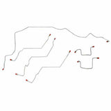 Front Brake Line Kit for 2013 10-14 Dodge Ram 2500 4WD steel