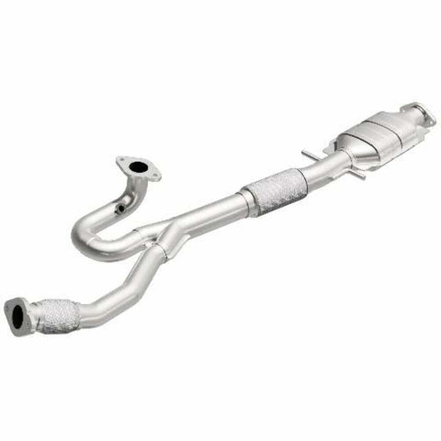 MagnaFlow direct-fit catalytic converter fits 2010-2012 Buick LaCrosse 3.6L and 2010 Buick LaCrosse 3.0L 3.6L 3 inch inlet/outlet stainless steel CARB compliant OBDII 52000