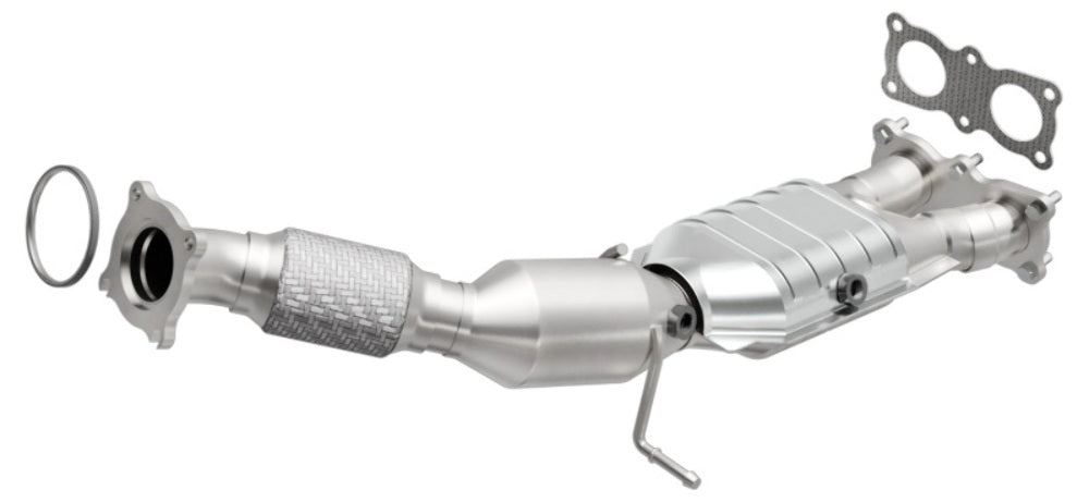 MagnaFlow direct-fit catalytic converter fits 2010-2015 Volvo XC70, 2013-2015 Volvo XC60, and additional vehicles and 2010-2014 Volvo S80 3.2L stainless steel CARB compliant 52005