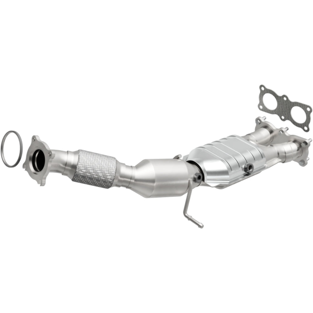 MagnaFlow direct-fit catalytic converter fits 2010-2015 Volvo XC70, 2013-2015 Volvo XC60, and additional vehicles and 2010-2014 Volvo S80 3.2L stainless steel CARB compliant 52005