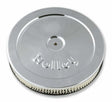 t 10 Chrome Round Air Cleaner - 120-145 Holley