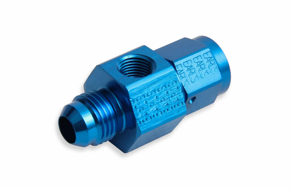 Earls Fuel Pressure Gauge Adapter - 100199ERL