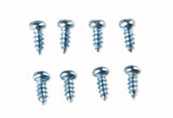 Mr. Gasket trans am camaro hood pin kit 7/16 w/ SAFETY PINS w/ SCREW IN PLATES 7/16-20 thread chrome steel 2493
