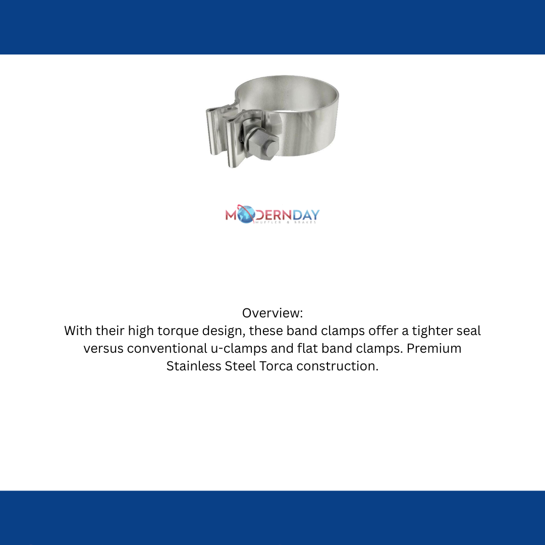 MagnaFlow exhaust clamp 2.25 inch stainless steel 10161