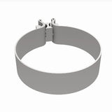 MagnaFlow exhaust clamp 4 inch stainless steel 10166
