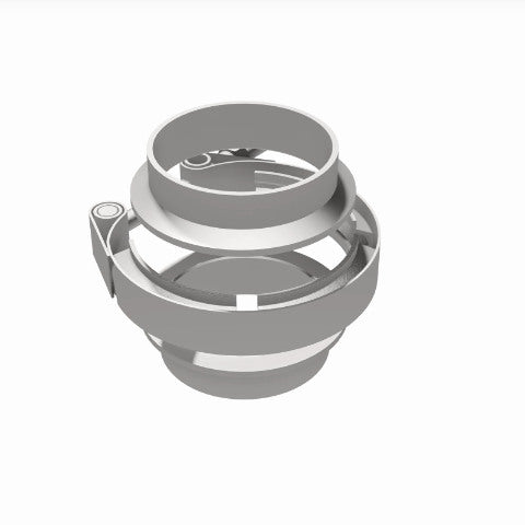 MagnaFlow exhaust clamp 2.5 inch stainless steel 10168