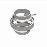 MagnaFlow exhaust clamp 2.5 inch stainless steel 10168